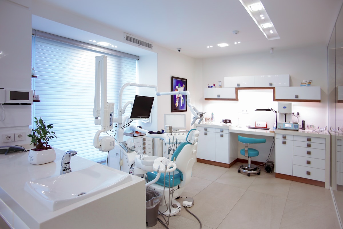 Bright, modern dental treatment room at Ever Dental Clinic